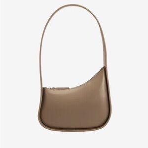 Melie Bianco Willow Shoulder Bag - Taupe
